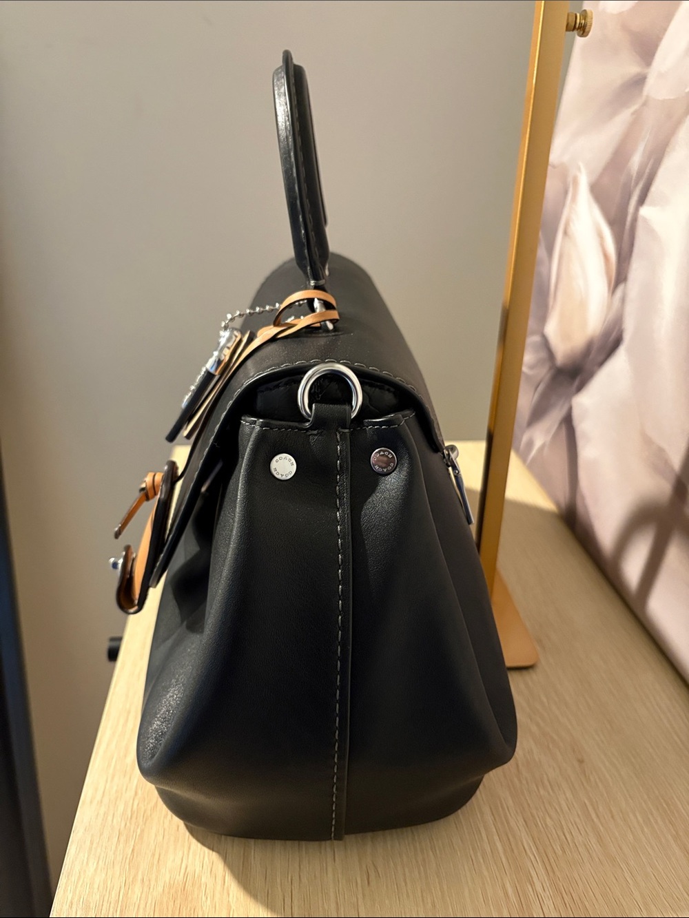 Limited Edition COACH Slouchy Rogue Top Handle Bag (Like NEW) - Picture 3 of 16
